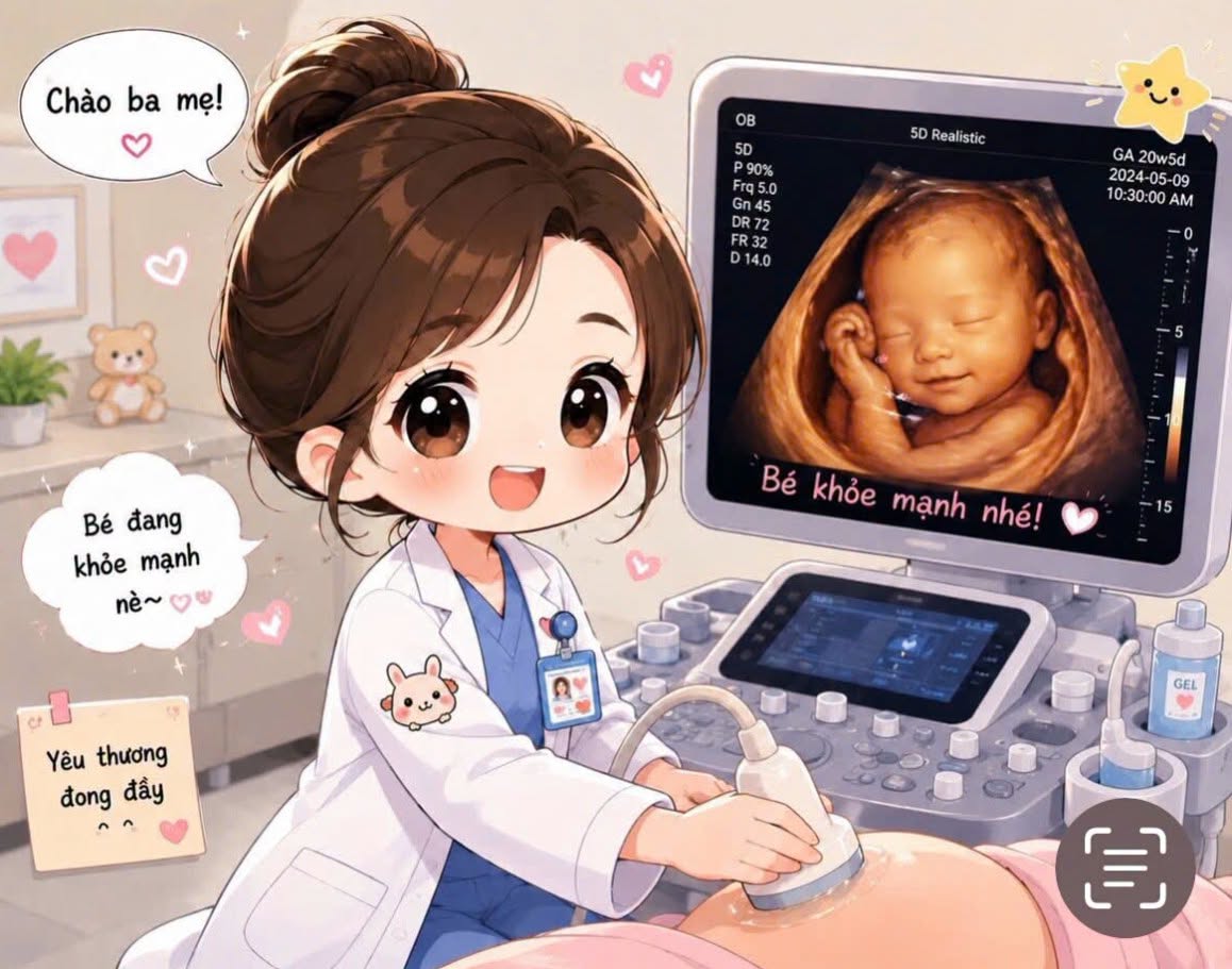 SIÊU ÂM THAI ĐỊNH KỲ: HÀNH TRÌNH THEO DÕI VÀ  BẢO VỆ MẦM SỐNG AN TOÀN